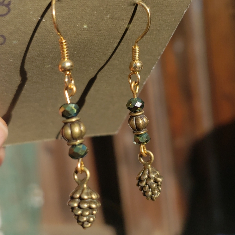 Pinecone Earings